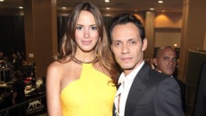 LAS VEGAS, NV - APRIL 01: Singer Marc Anthony (R) and Shannon de Lima attend the 47th Annual Academy Of Country Music Awards held at the MGM Grand Garden Arena on April 1, 2012 in Las Vegas, Nevada. (Photo by Christopher Polk/Getty Images for ACM)