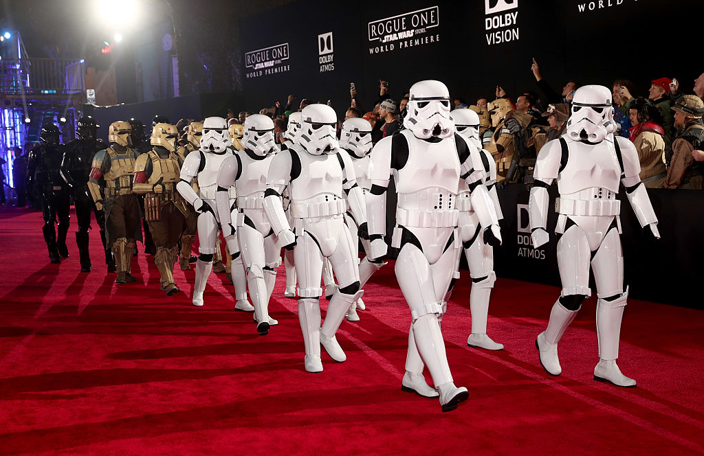 Premiere Of Walt Disney Pictures And Lucasfilm's "Rogue One: A Star Wars Story" - Red Carpet