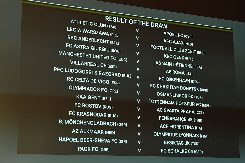 UEFA Champions League and Europa League Draws