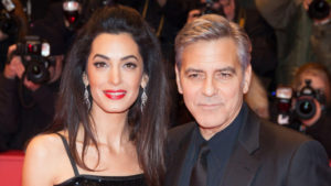 Mandatory Credit: Photo by GUILLAUME COLLET/SIPA/REX/Shutterstock (5586096a) Amal Clooney and George Clooney 'Hail, Caesar!' film premiere and Opening Ceremony, 66th Berlinale International Film Festival, Berlin, Germany - 11 Feb 2016