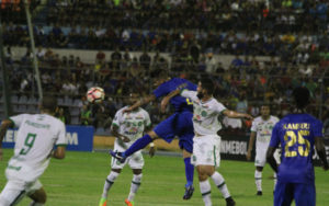 Maracaibo Venezuela 07/03/2017 Partidode copa libertadores realizado en el Pachencho Romero de Maracaibo entre el Zulia FC vs Chapecoenses de Brasil