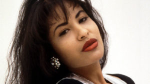 Grammy award-winning Tejano music superstar Selena, who was killed in 1995 when she was 23 years old.